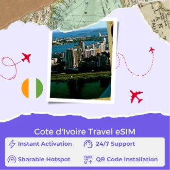 Cote d'Ivoire Travel eSim