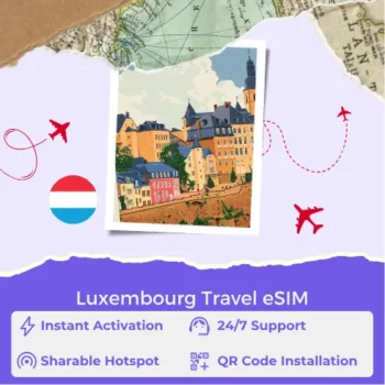 Luxembourg Travel eSim