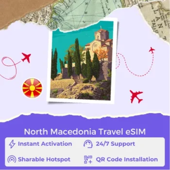 North Macedonia Travel eSim