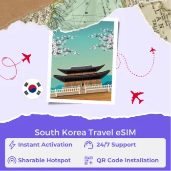 South Korea Travel eSim